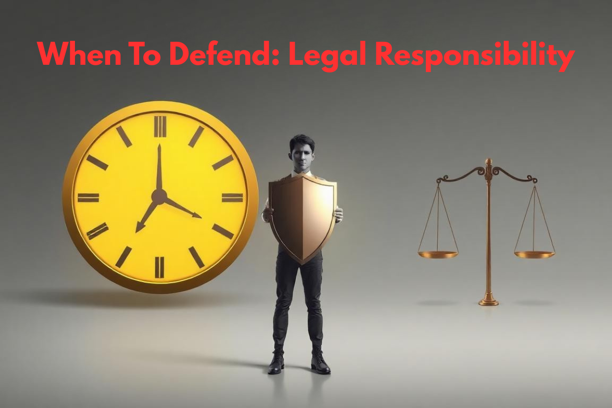 Disclaimer - Legal Use of Self-Defense Tools and Tactics
